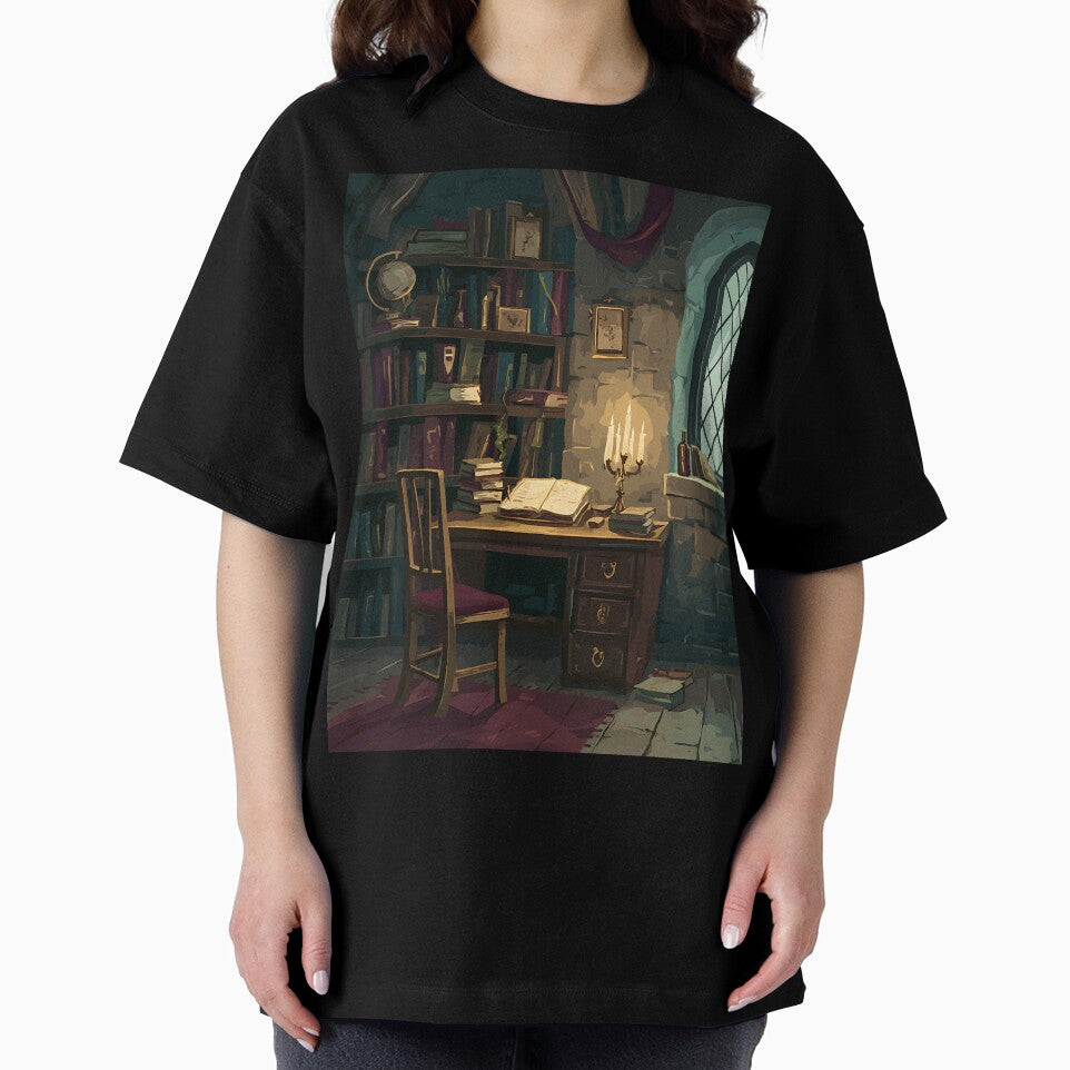 Moody Dark Academia Study by bapupa