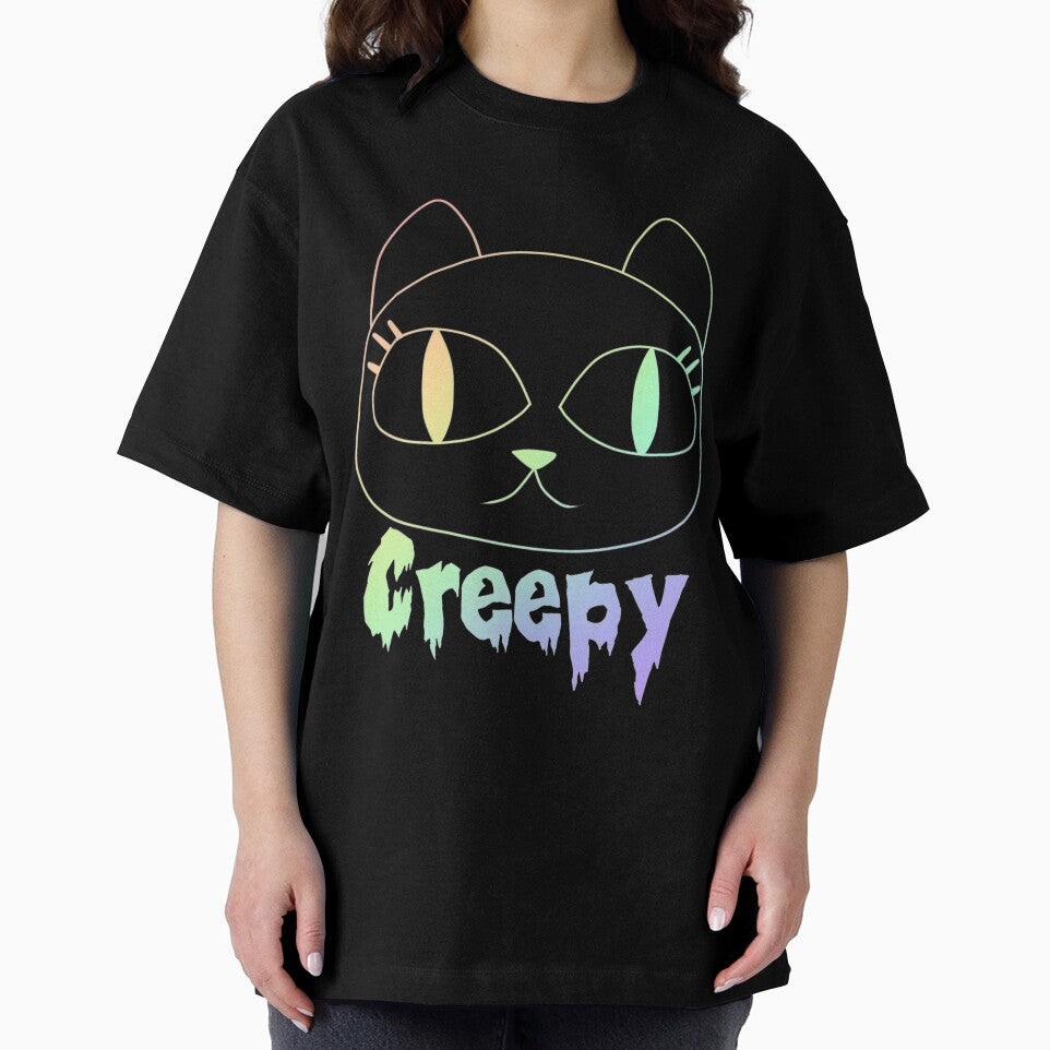 Creepy Cat (Black Vers.) by honeneko