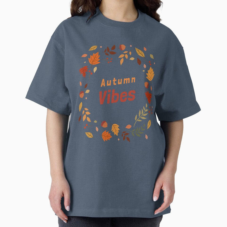 Autumn Vibes Leaves by Stellar-Tees