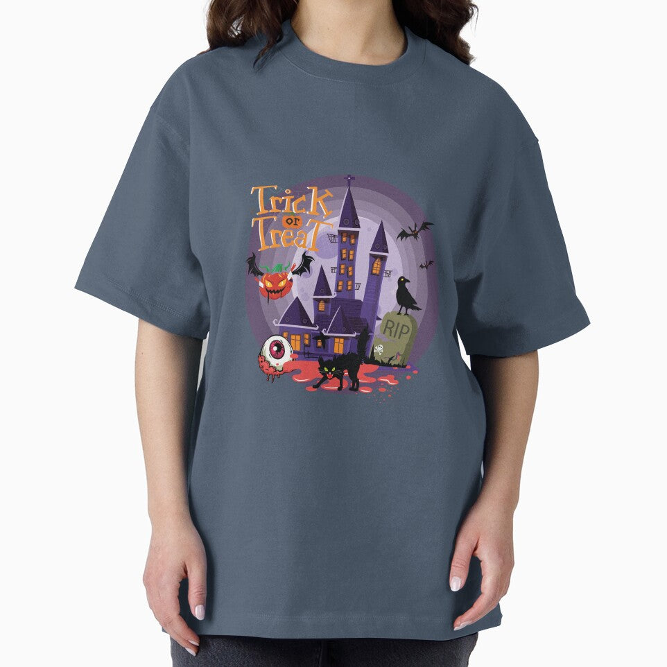 Haunted House Vector Design by Cre8iveSkill