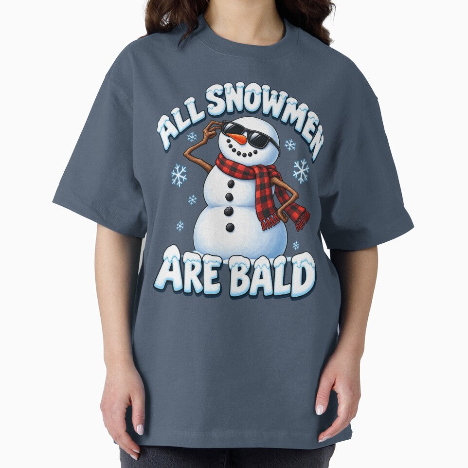 Funny Bald Snowmen by leeyahhh