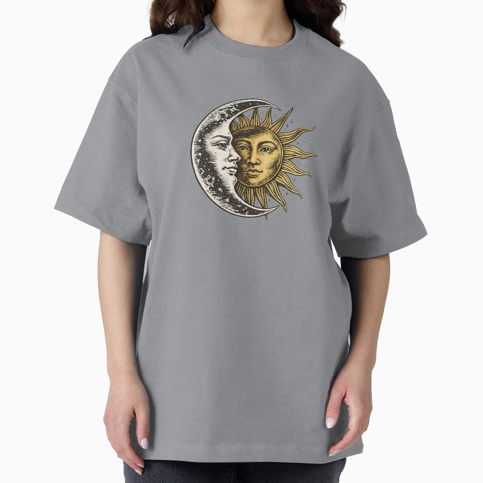 Celestial Sun & Moon Vintage Alchemy Design by PrettyRottenCo