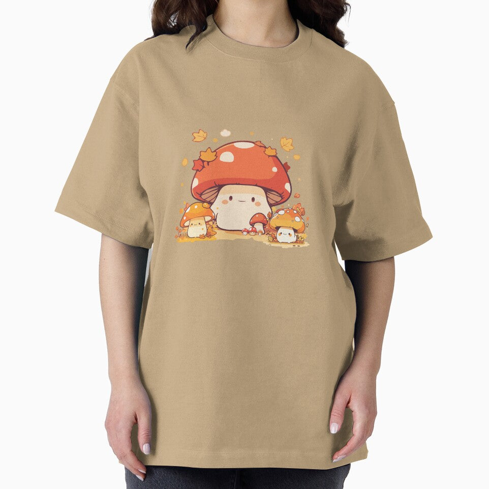 No-nonsense mommy mushroom and her little mushies | adorable mushrooms by Fanatic Nerd