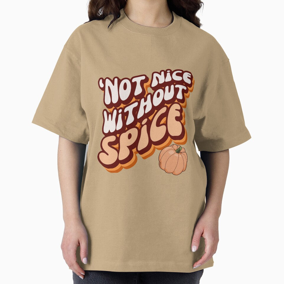 Retro Style Pumpkin Spice Lover ‘Not Nice Without Spice by Mumzy2many