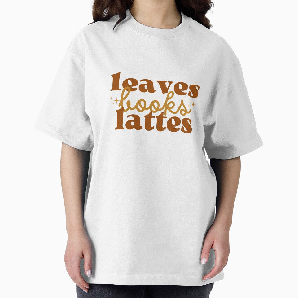 Leaves, books and lattes quote for book lovers autumn by Moonbow-cr