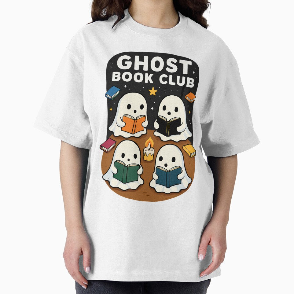 Ghost Book Club – Cute Spooky Reading Design by Lgxmanzero
