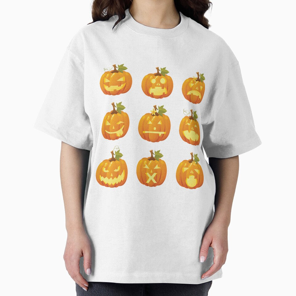 Halloween Pumpkin Faces by CatgoDigital