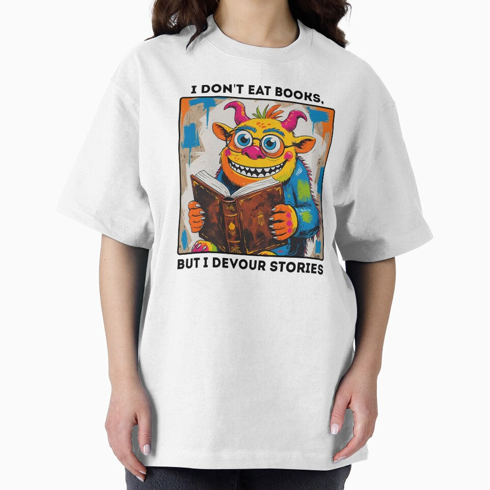 Monsters reading books by Filologica