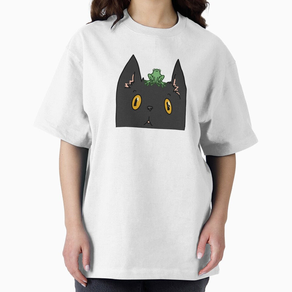 Frog on cat by marnilauren