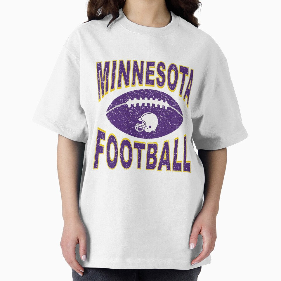 Minnesota Football Vintage Distressed Graphic by DavidRoss21274