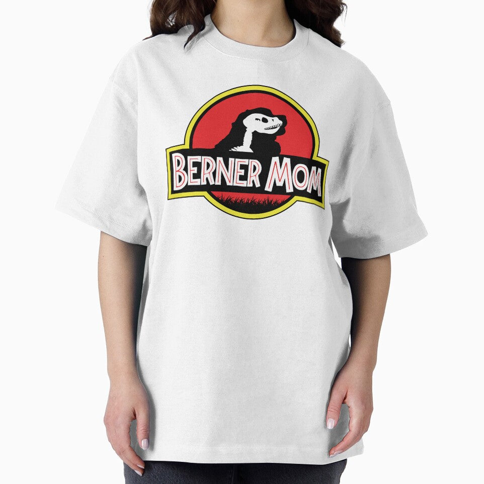 (For Bright Background) Jurassic Bernese Mountain Dog Mom by More Cute Dogs