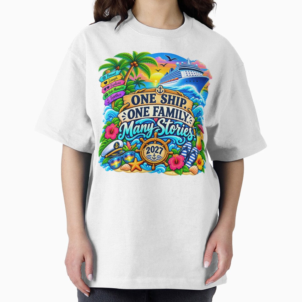 TRAVEL COLLECTION - FAMILY CRUISE - ONE SHIP. ONE FAMILY. MANY STORIES. • 2027 by WheelieGdArt