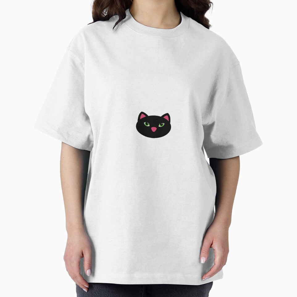 Black Cat Face by BeachBumFamily