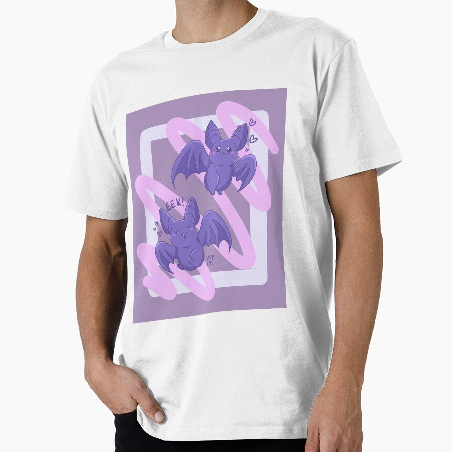 EEK EEK Little purple bats by VestriArt