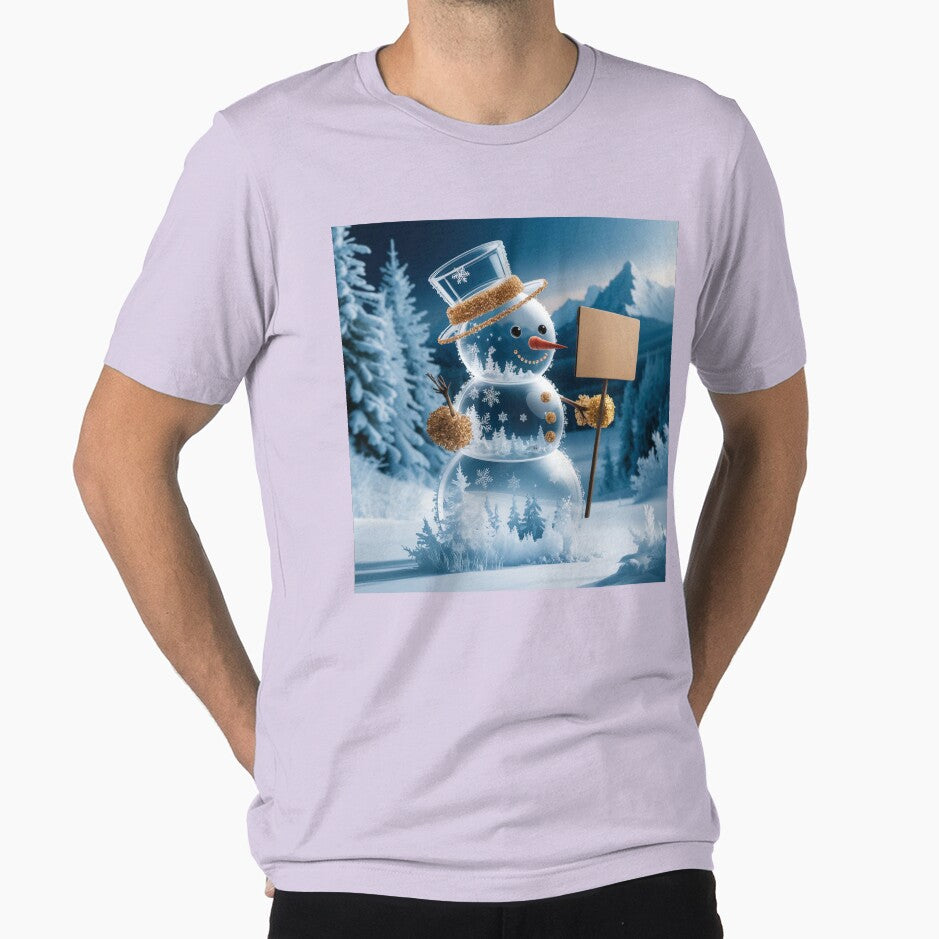 the transparent snowman masterpiece by GadiDesignArt