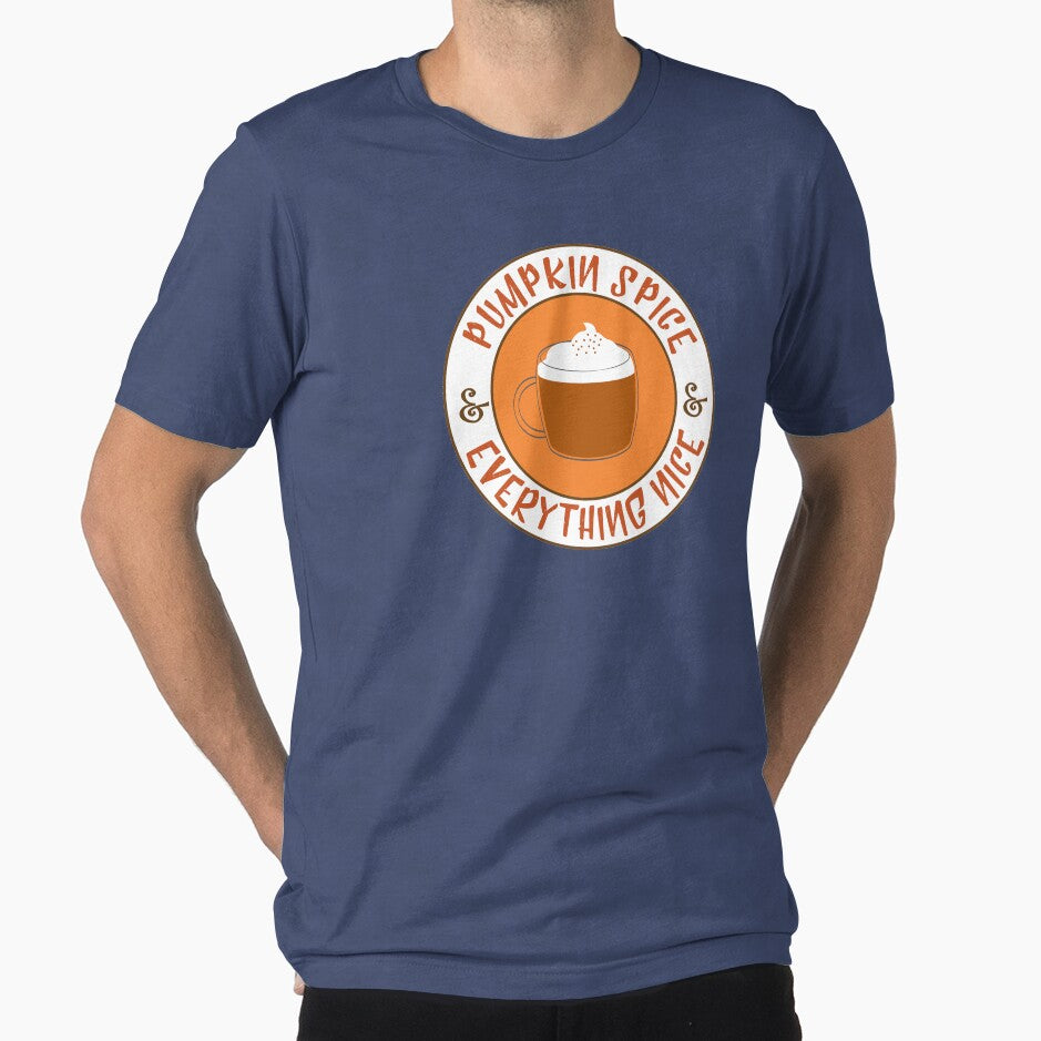Pumpkin Spice and Everything Nice Circle by Apparelly