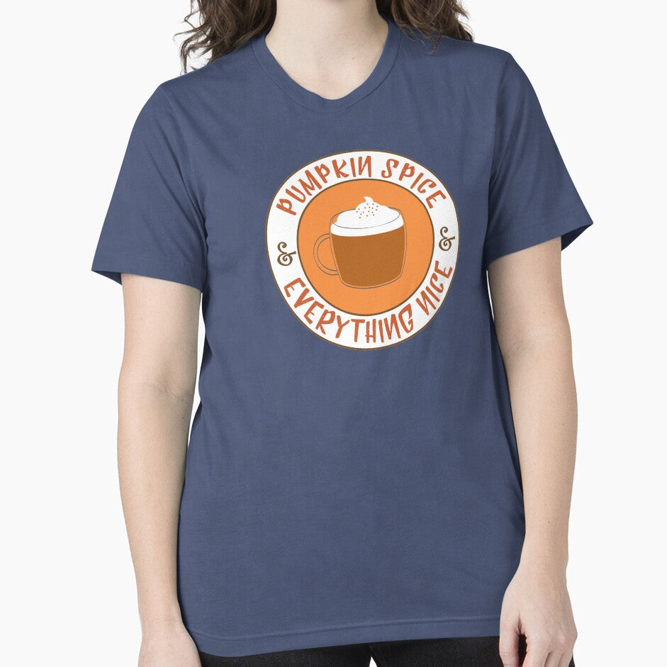 Pumpkin Spice and Everything Nice Circle by Apparelly