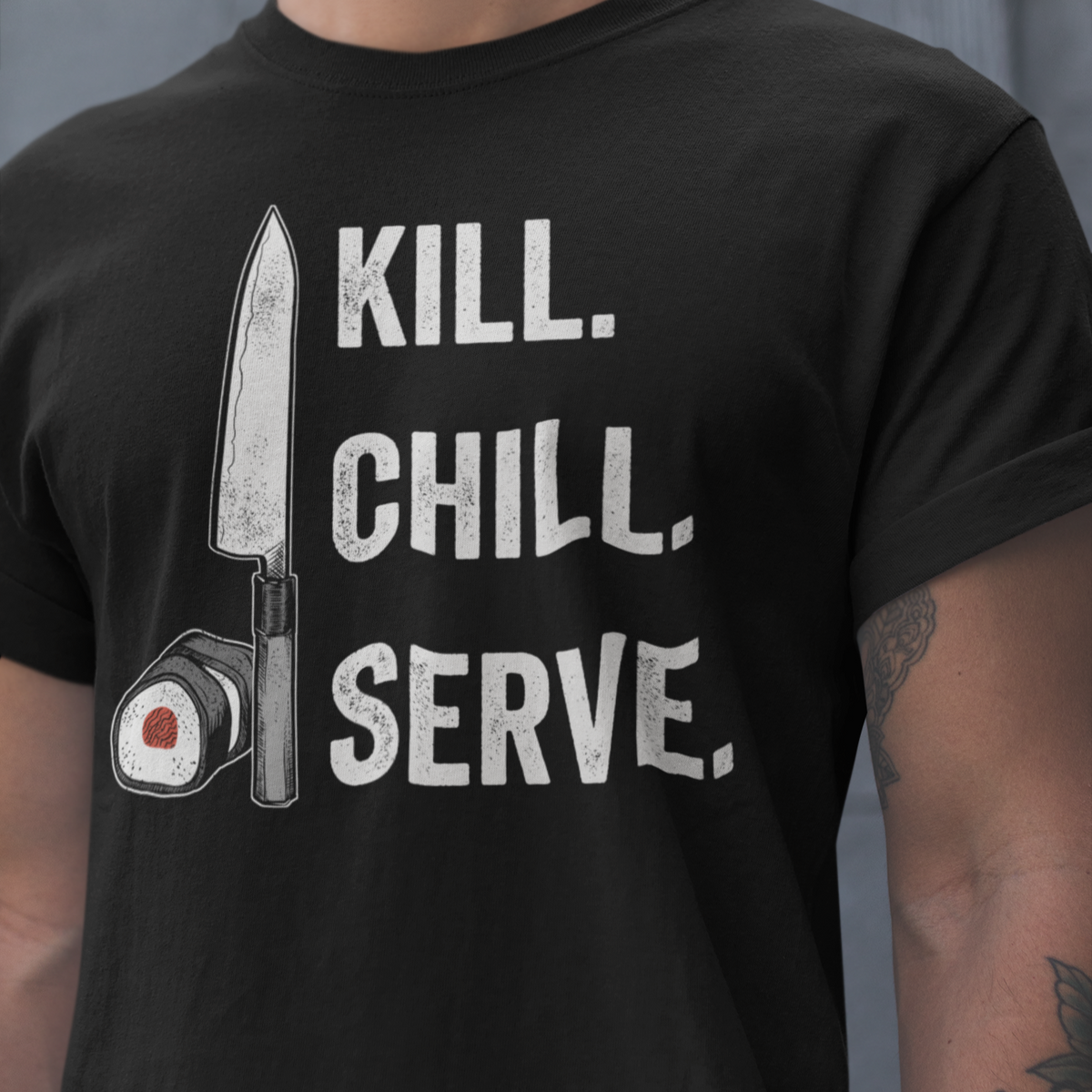Kill Chill Serve Unisex Tee