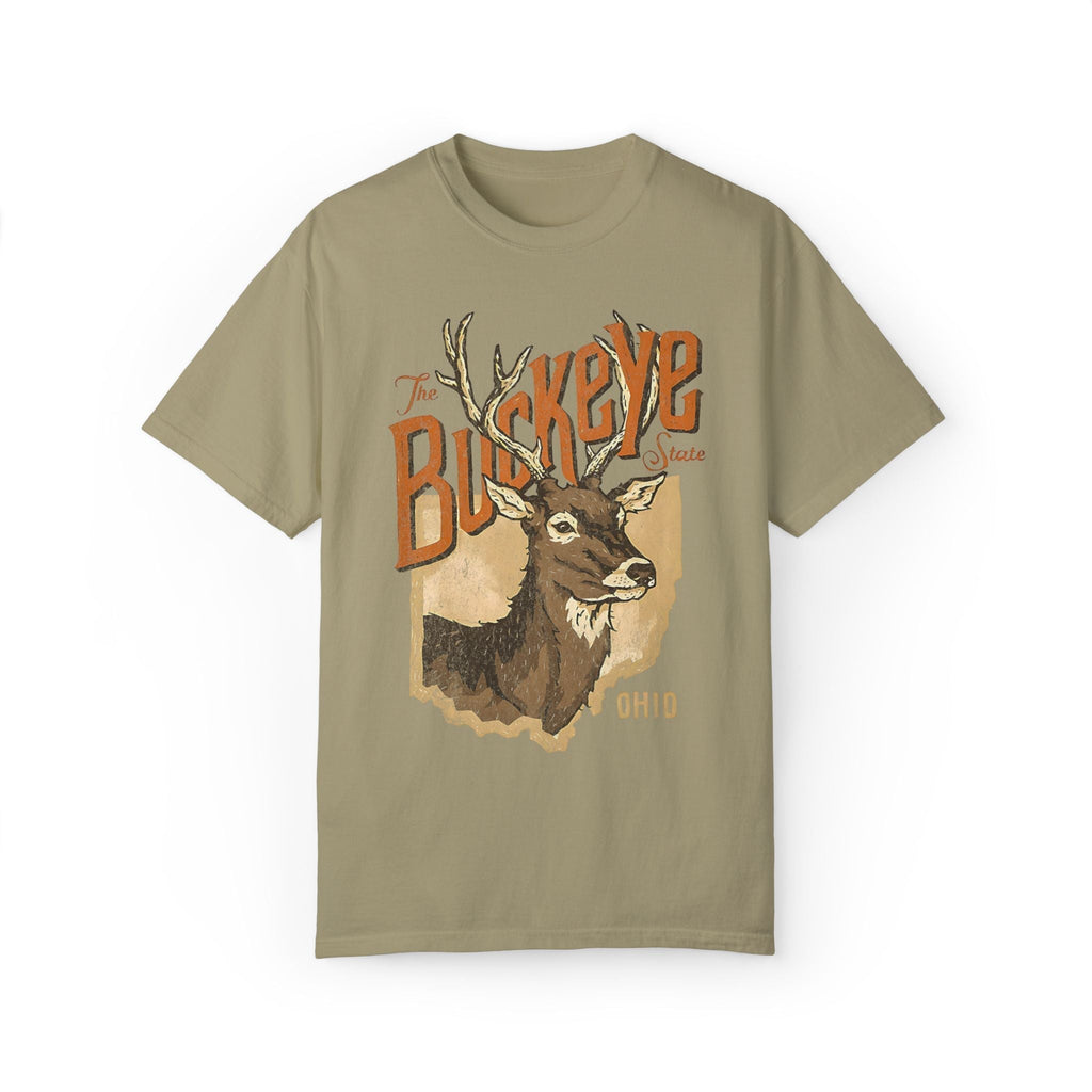 The Buckeye State Ohio Vintage Graphic Tee.