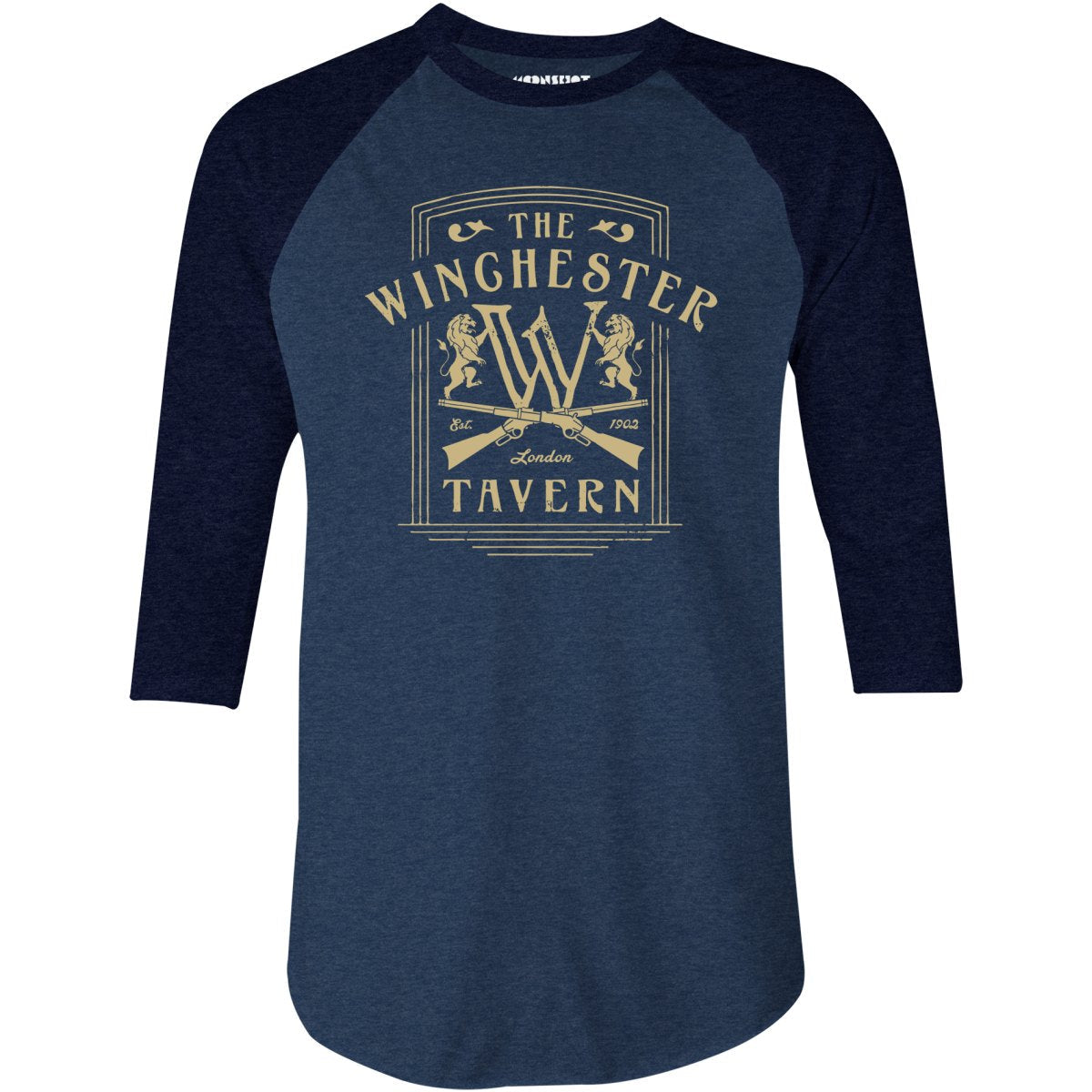 The Winchester Tavern - Shaun of the Dead - 3/4 Sleeve Raglan