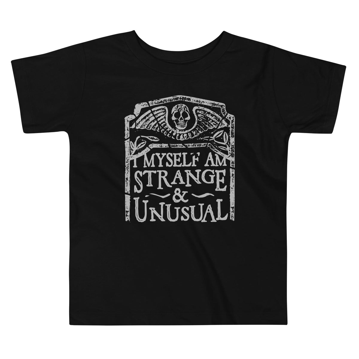 I Myself Am Strange And Unusual Kid's Toddler Tee