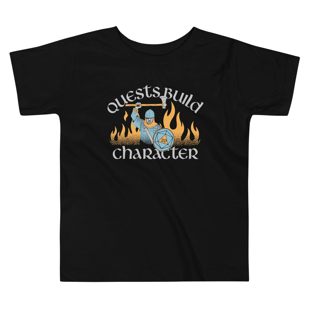 Quests Build Character Kid's Toddler Tee