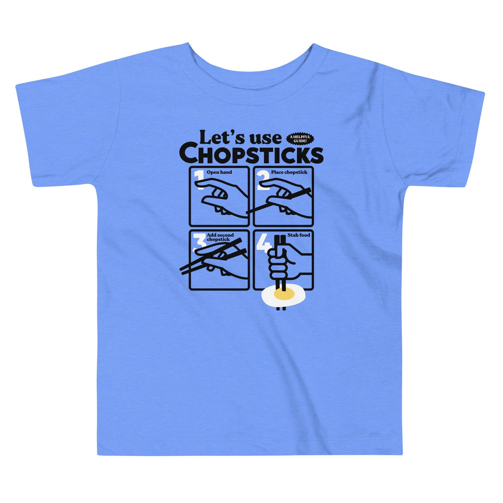 Let's Use Chopsticks Kid's Toddler Tee