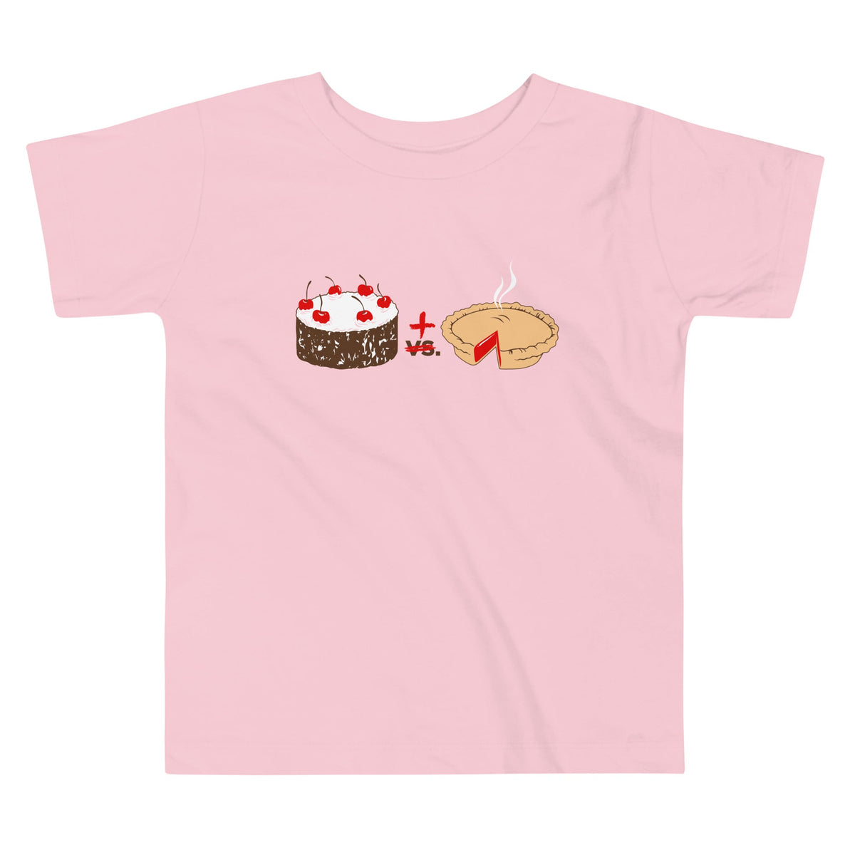 Cake Plus Pie Kid's Toddler Tee