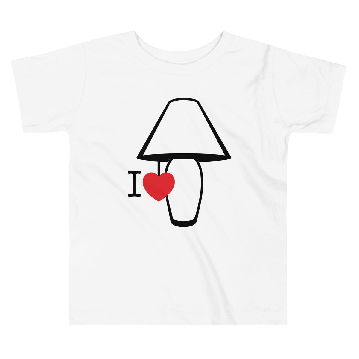 I Love Lamp Kid's Toddler Tee