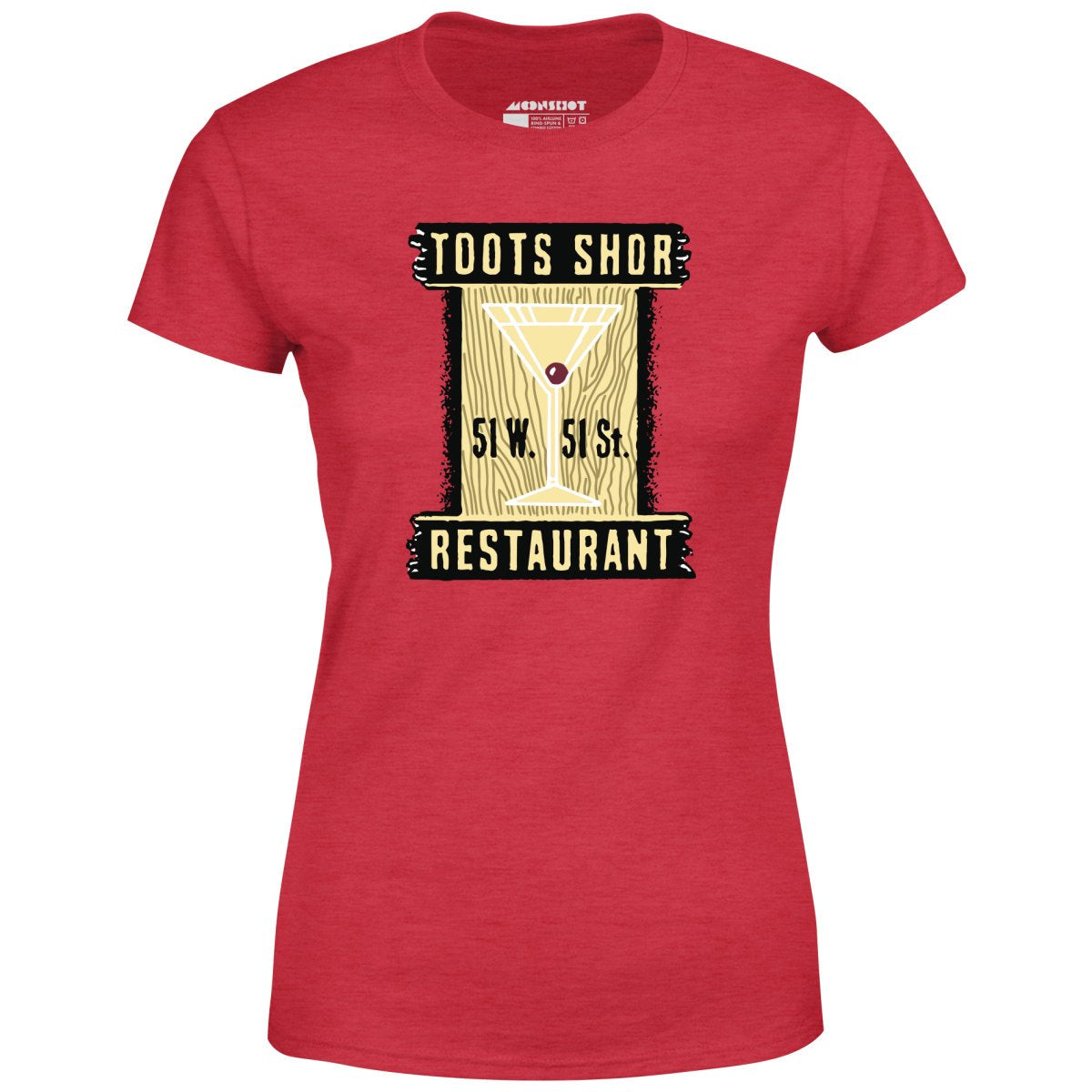 Toots Shor - Manhattan, NY - Vintage Restaurant - Women's