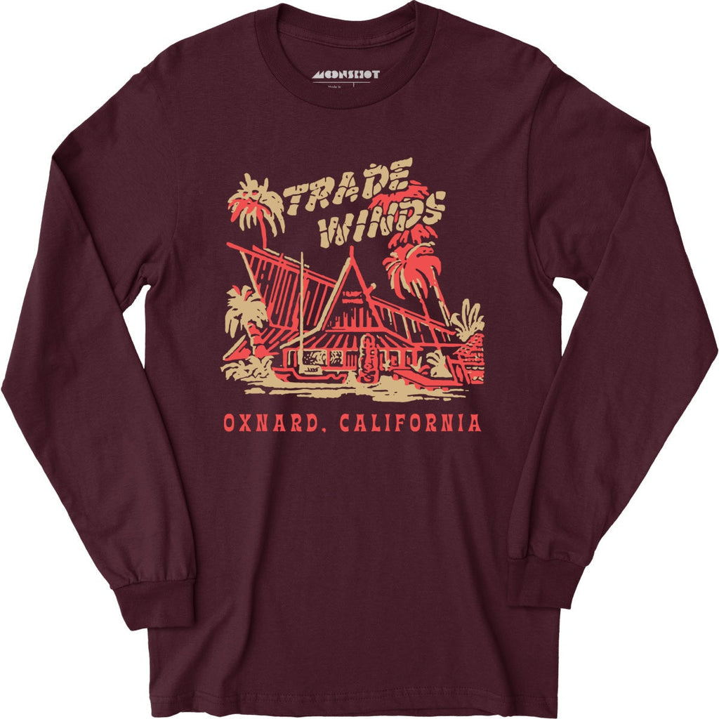 Trade Winds - Oxnard, CA - Vintage Tiki Bar - Long Sleeve