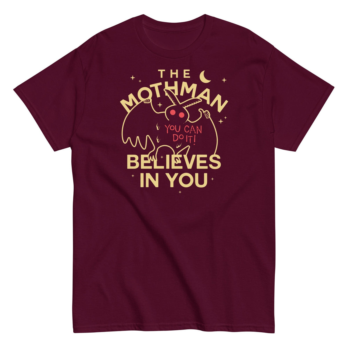 The Mothman Believes In You Men's Classic Tee