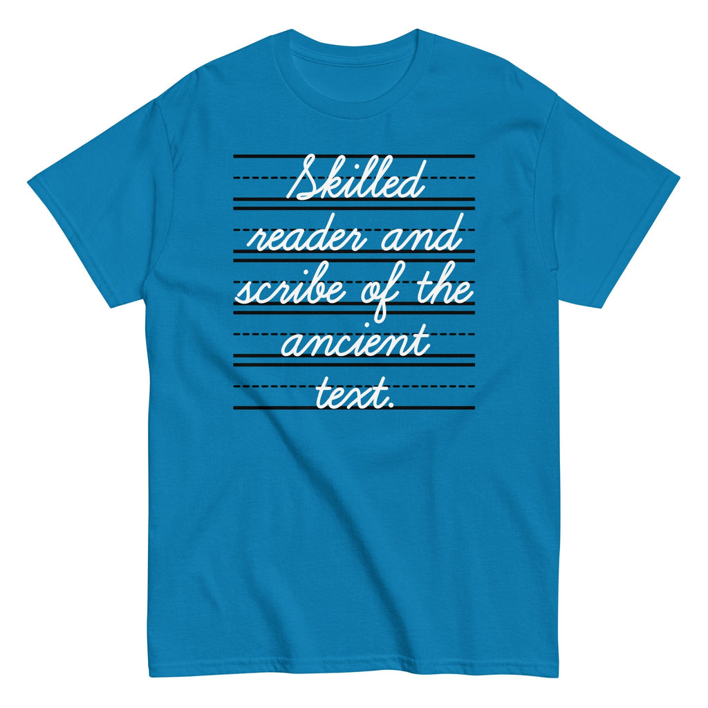 Skilled Reader And Scribe Of The Ancient Text Men's Classic Tee