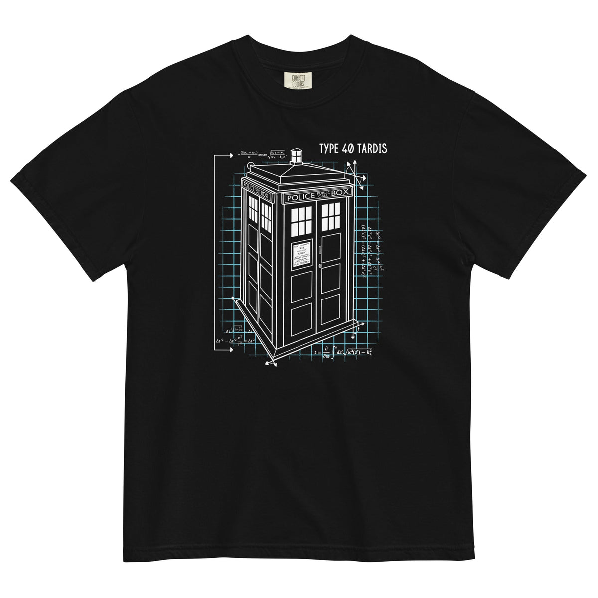Type 40 Tardis Men's Relaxed Fit Tee