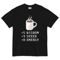 Coffee Plus To Stats Men's Relaxed Fit Tee