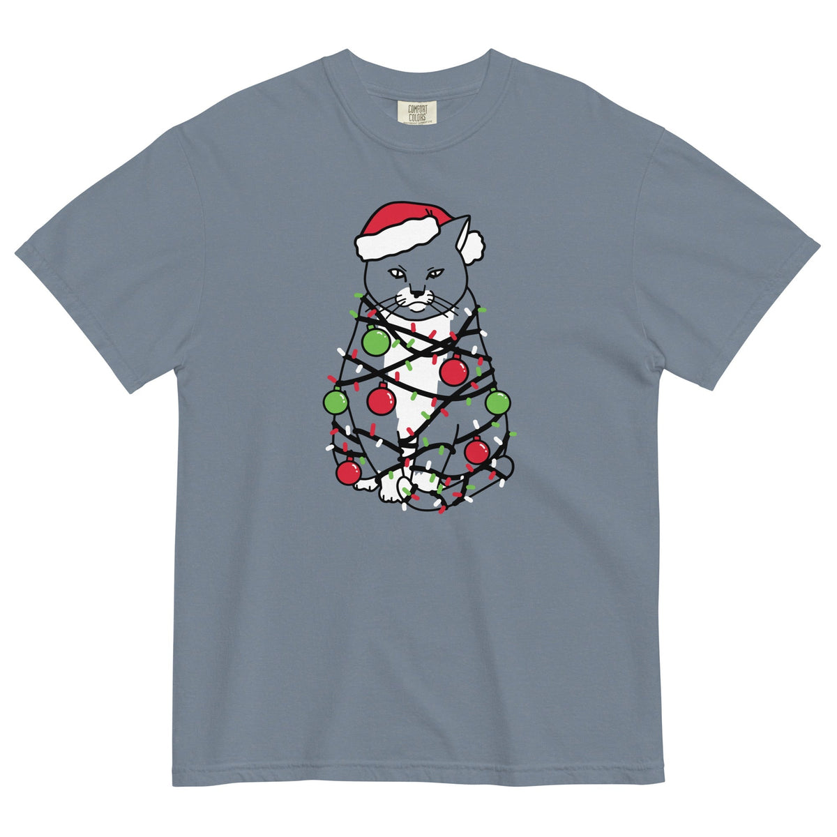 Meowy Christmas Men's Relaxed Fit Tee