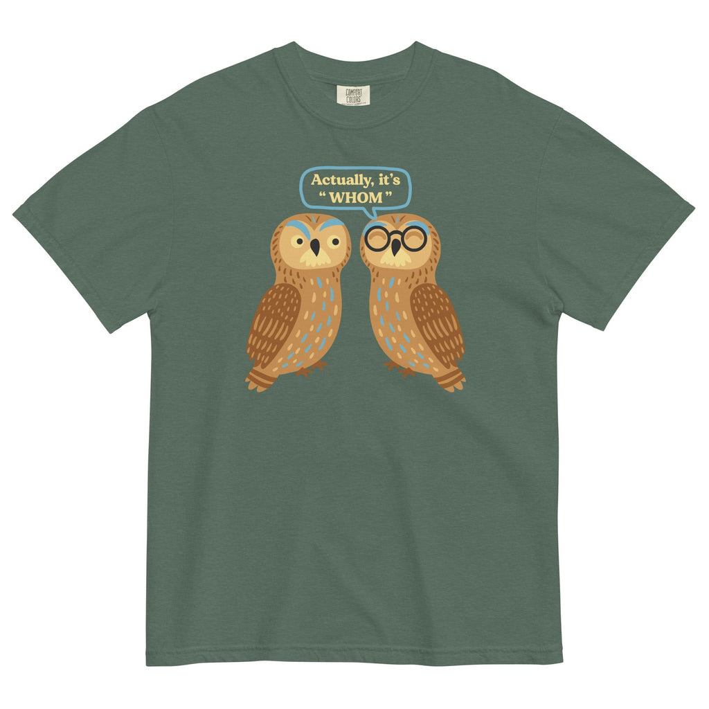 Actually, It's Whom Men's Relaxed Fit Tee