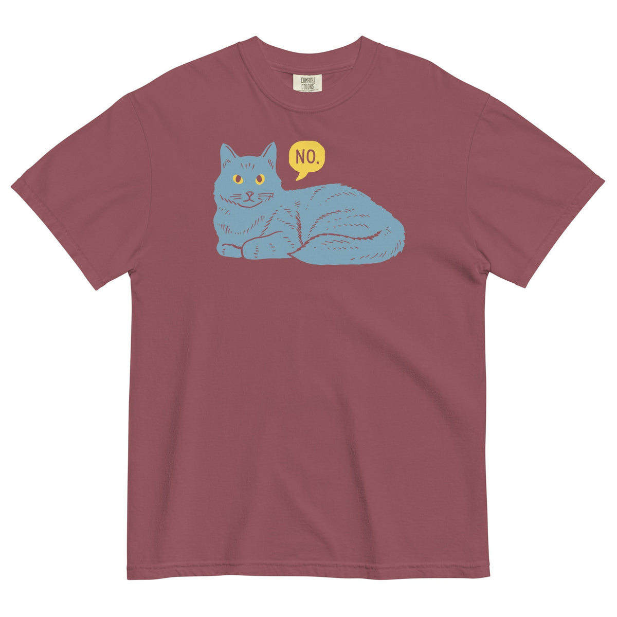 No Cat Men's Relaxed Fit Tee