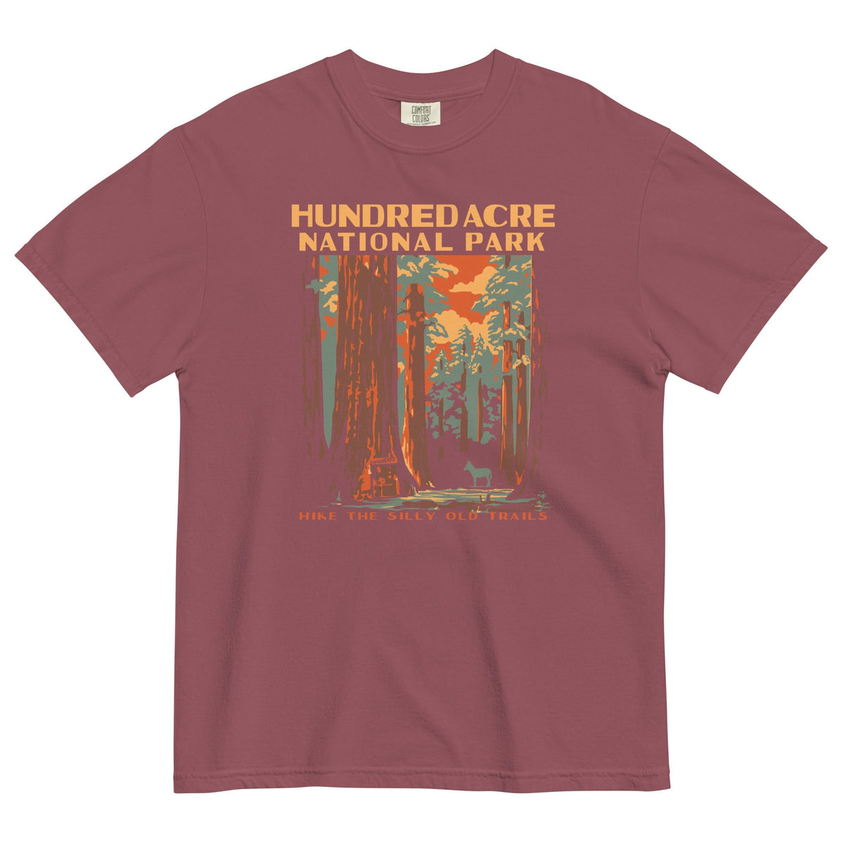 Hundred Acre National Park Men's Relaxed Fit Tee