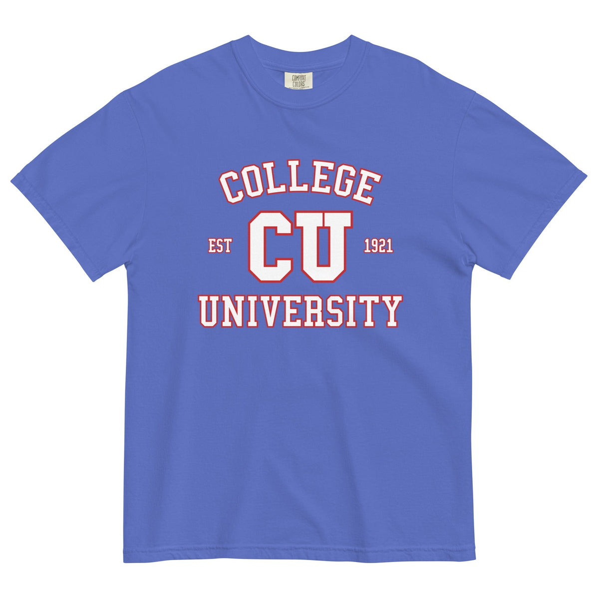 College University Men's Relaxed Fit Tee