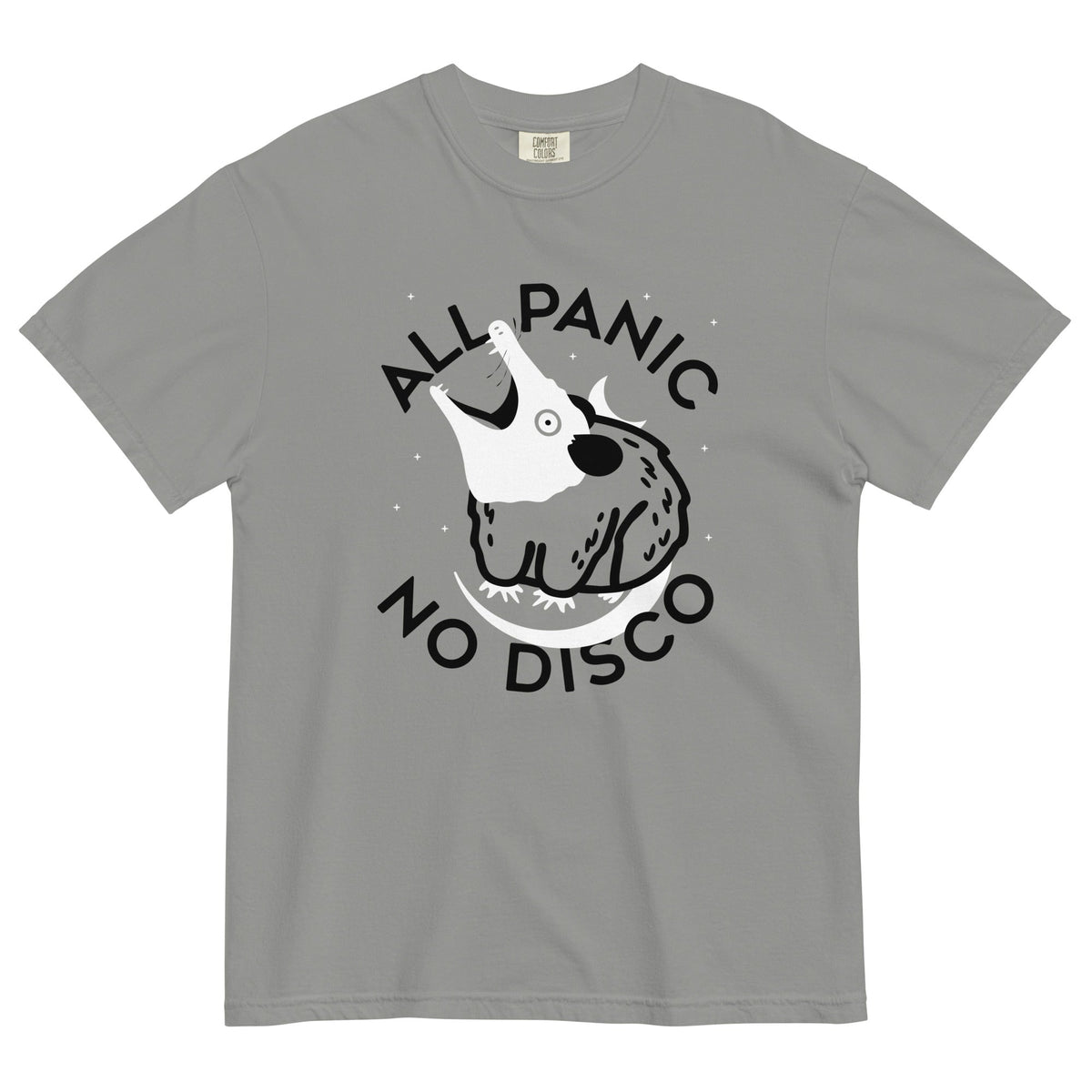 All Panic No Disco Men's Relaxed Fit Tee