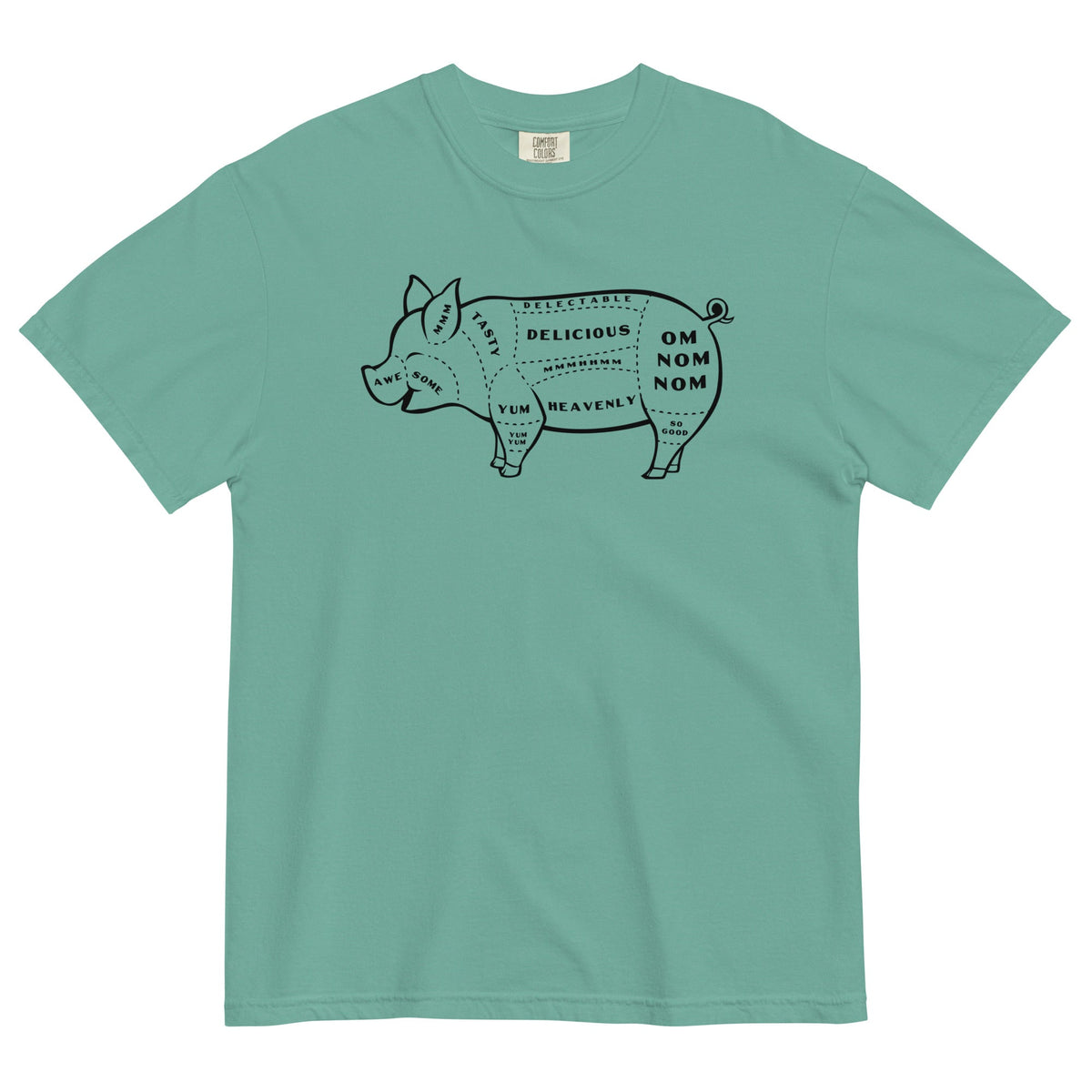 Tasty Pig Cuts Men's Relaxed Fit Tee