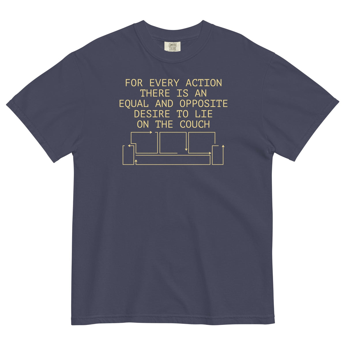 For Every Action There Is An Equal And Opposite Men's Relaxed Fit Tee
