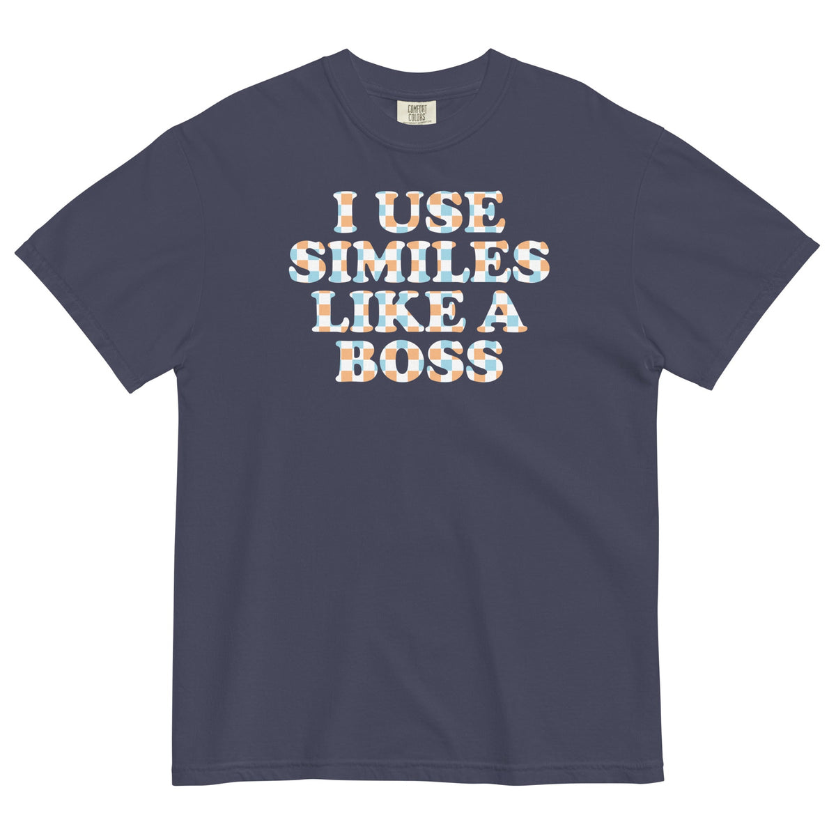 I Use Similes Like A Boss Men's Relaxed Fit Tee