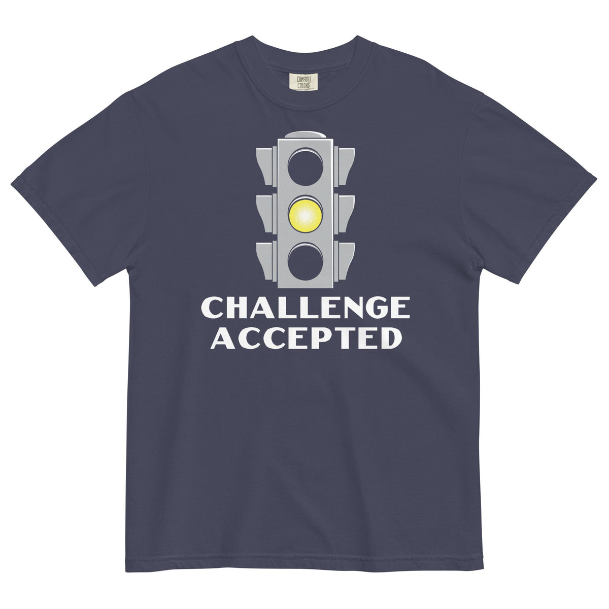 Challenge Accepted Stoplight Men's Relaxed Fit Tee