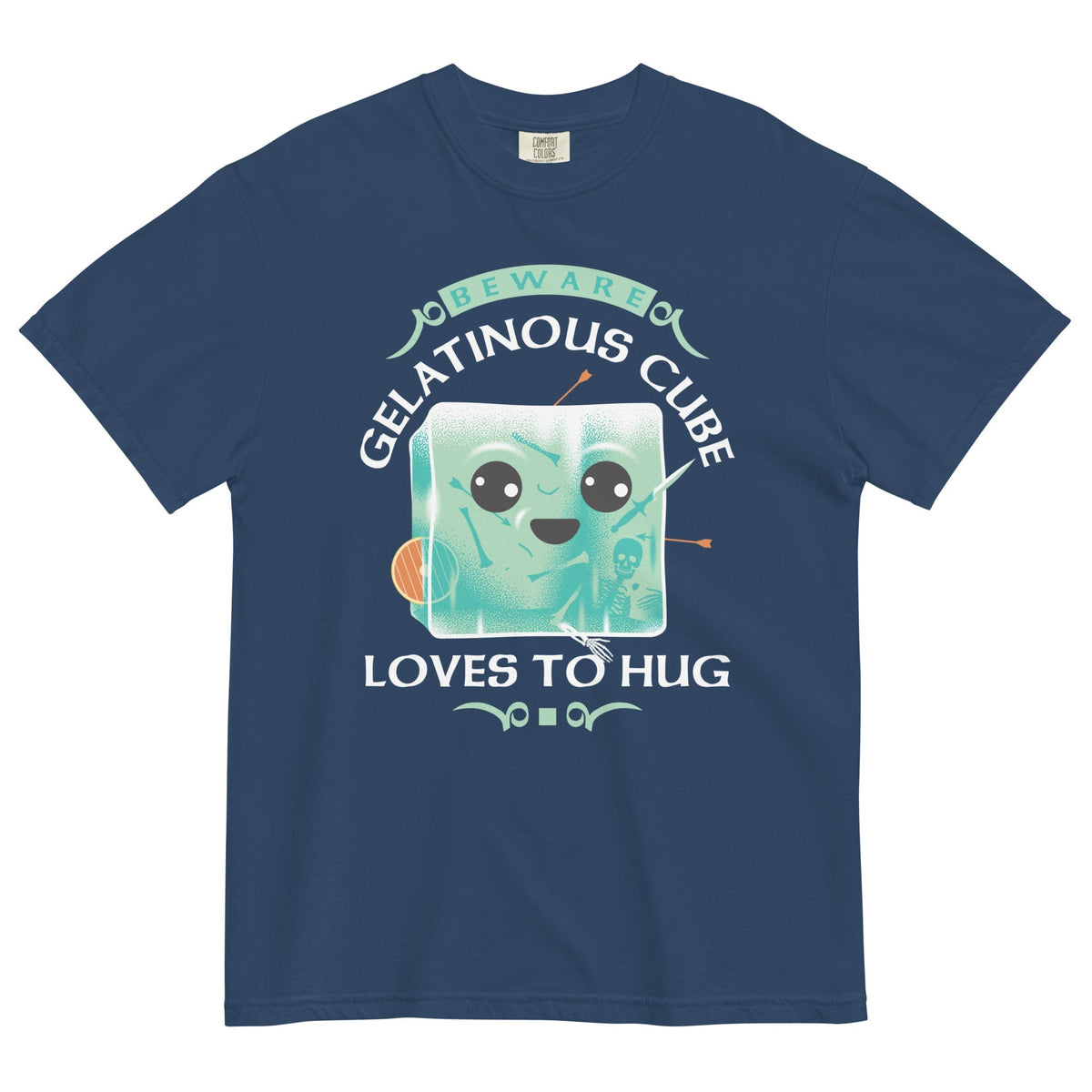 Gelatinous Cube Loves To Hug Men's Relaxed Fit Tee