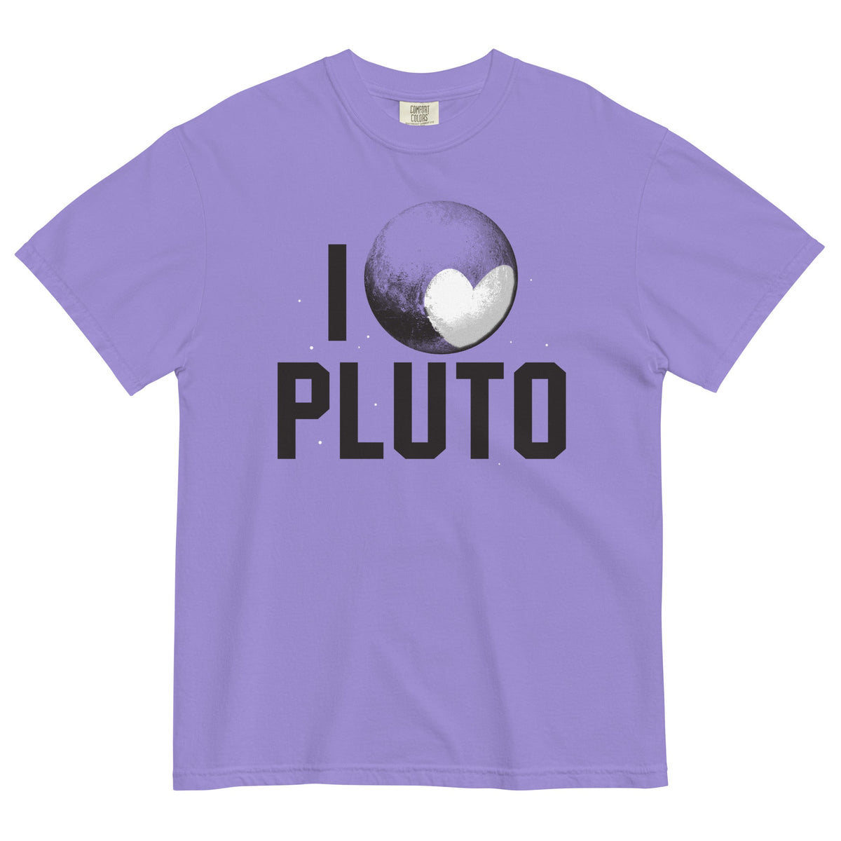 I Heart Pluto Men's Relaxed Fit Tee