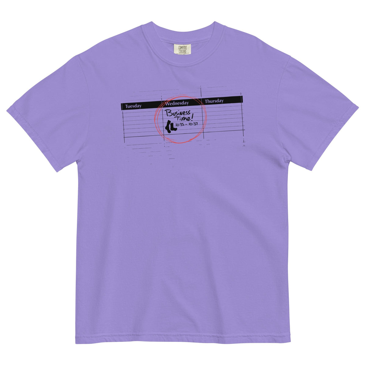It's Business Time Men's Relaxed Fit Tee