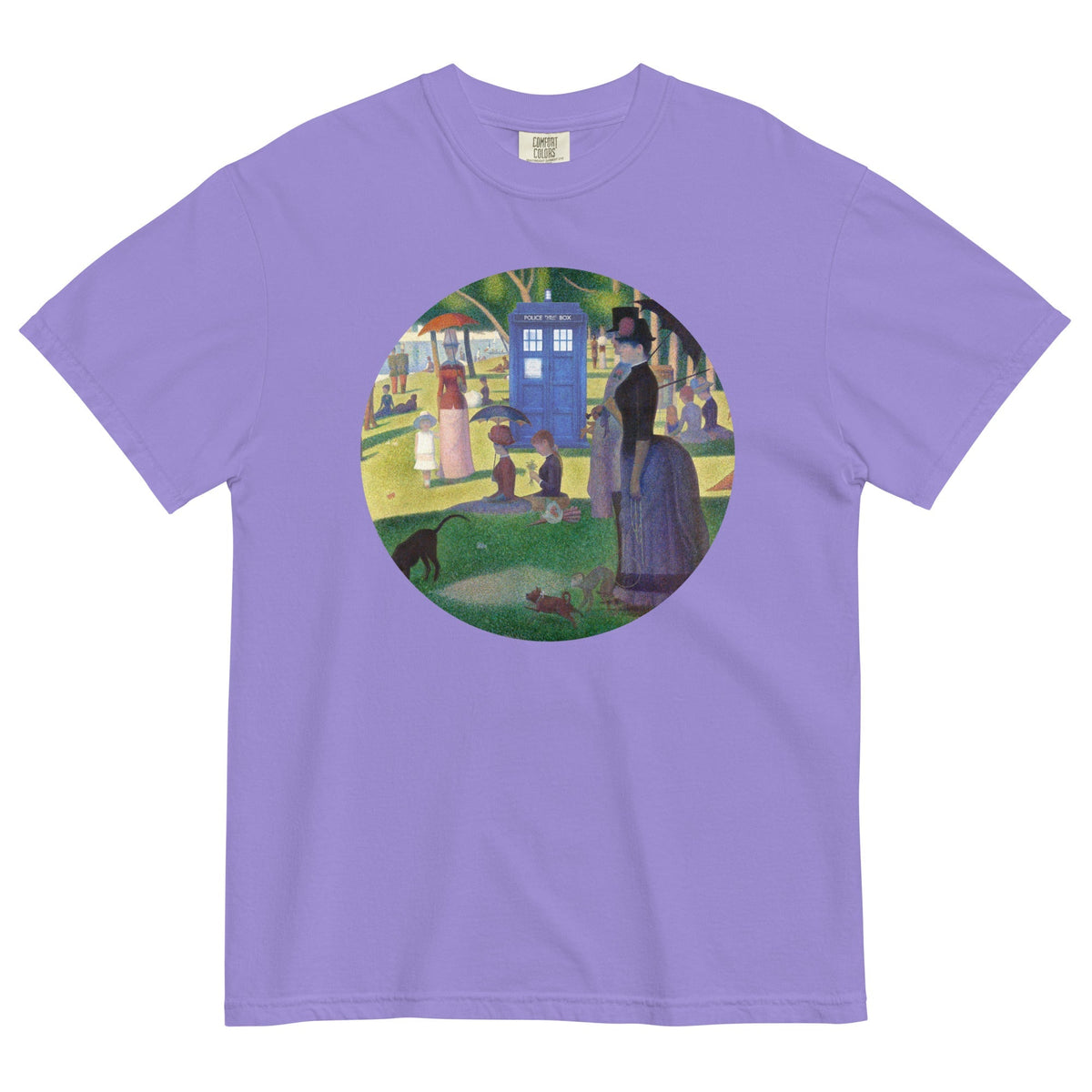 Tardis On La Grande Men's Relaxed Fit Tee