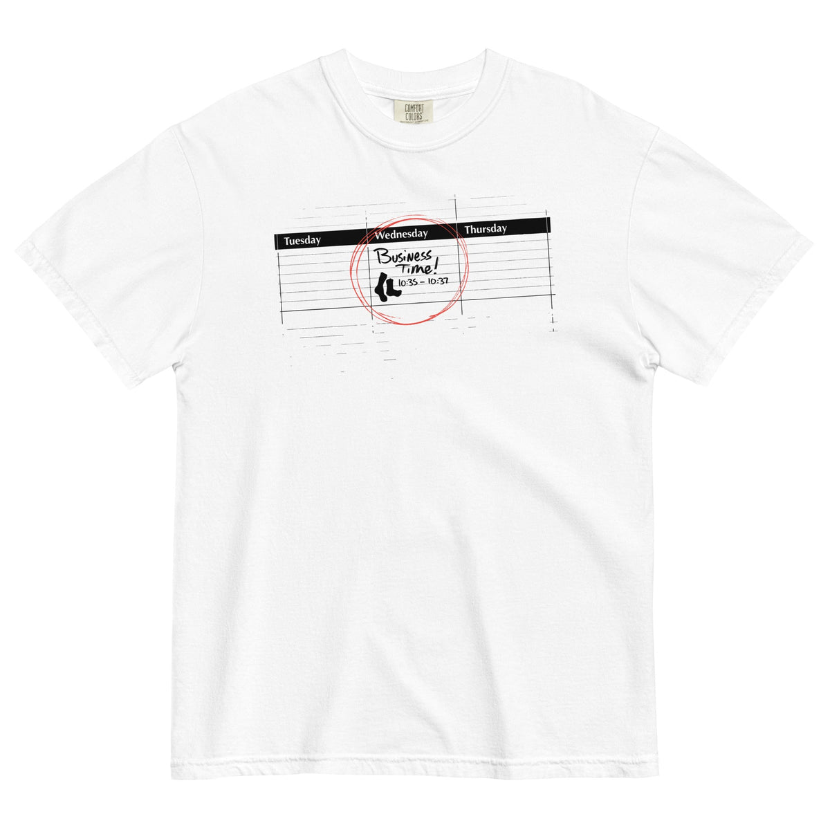 It's Business Time Men's Relaxed Fit Tee